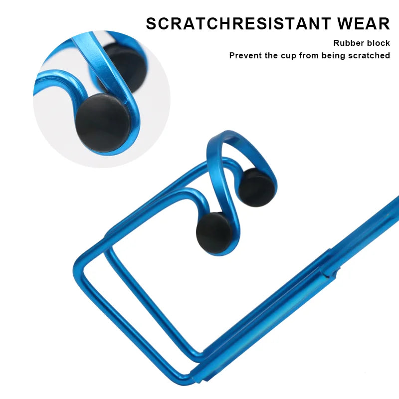 Bicycle Bottle Cage Bracket Aluminum Alloy Mountain Bike Water Bottle Holder Outdoor Riding Drink Water Cup Rack Cycling Parts