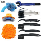 Bike Wash Tool Set Bicycle Cleaning Kit MTB Chain Cleaner Scrubber Brushes Outdoor Riding Cycling Maintenance Tool Accessories