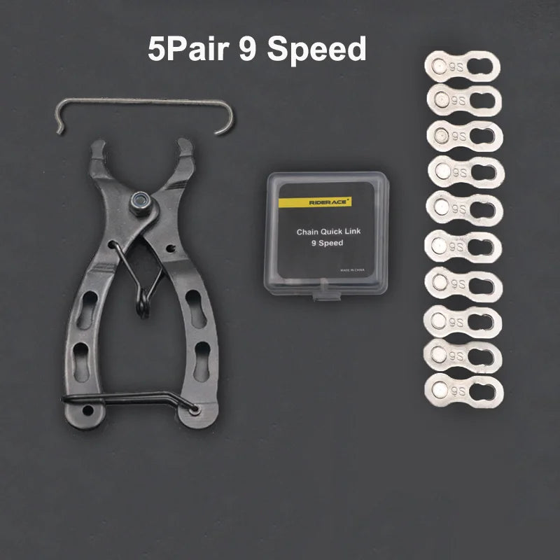 Bicycle Chain Connector Cycling Magic Buttons Speed Quick Master Link MTB Mountain Bike Part Joints For 6/7/8/9/10/11/12 Speed