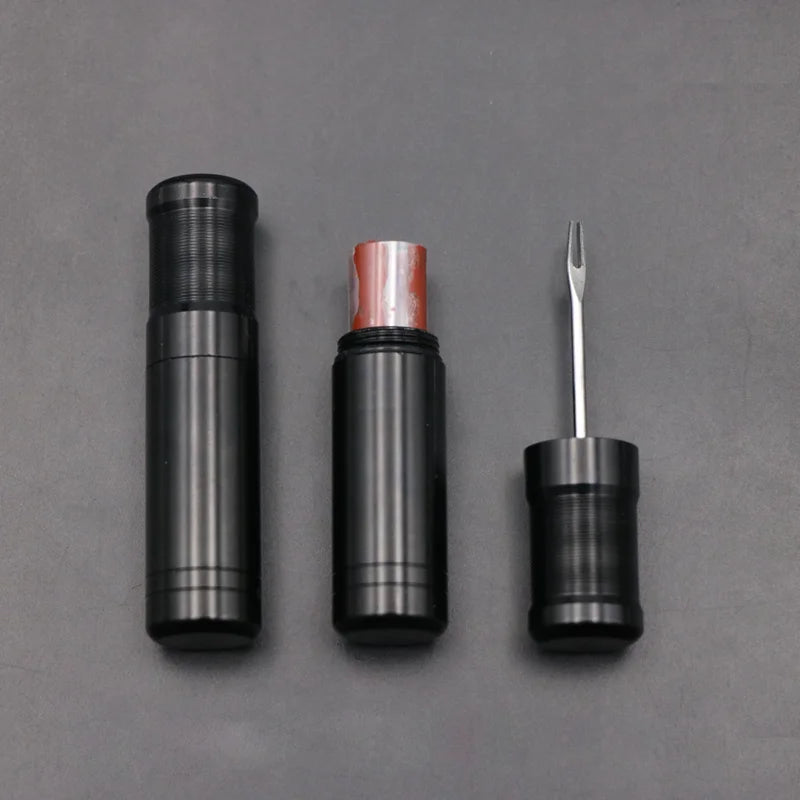 Bicycle Tire Repair Tools Rubber Strip Bike Tyre Drill MTB Road Bike Tubeless Tool Urgent Glue Free Repair Rubber Stripes Set