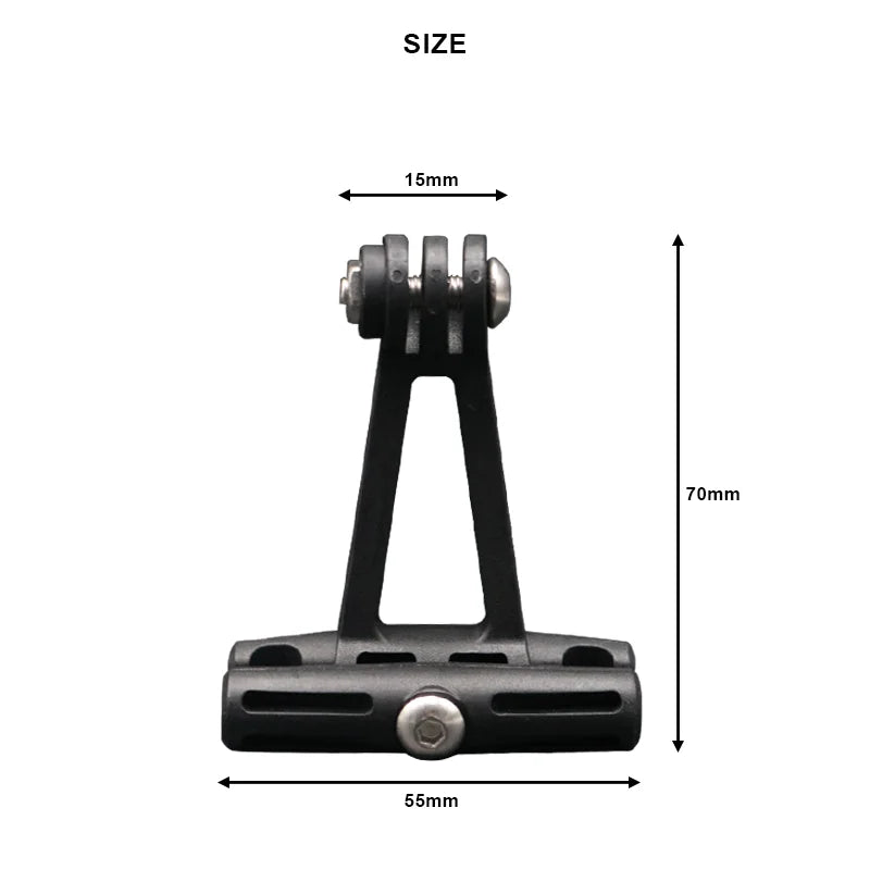 Bicycle Saddle Rail Seat Lock Practical Clip Mount Camera Stabilizer For All Go Prol Camera Rear Seat Light Rack Cycling Parts