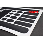 1Pcs Bicycle Frame Stickers Guard MTB Road Bike Front Fork Safety Tape Bike Chain Protector Carbon Frame PVC Accessories