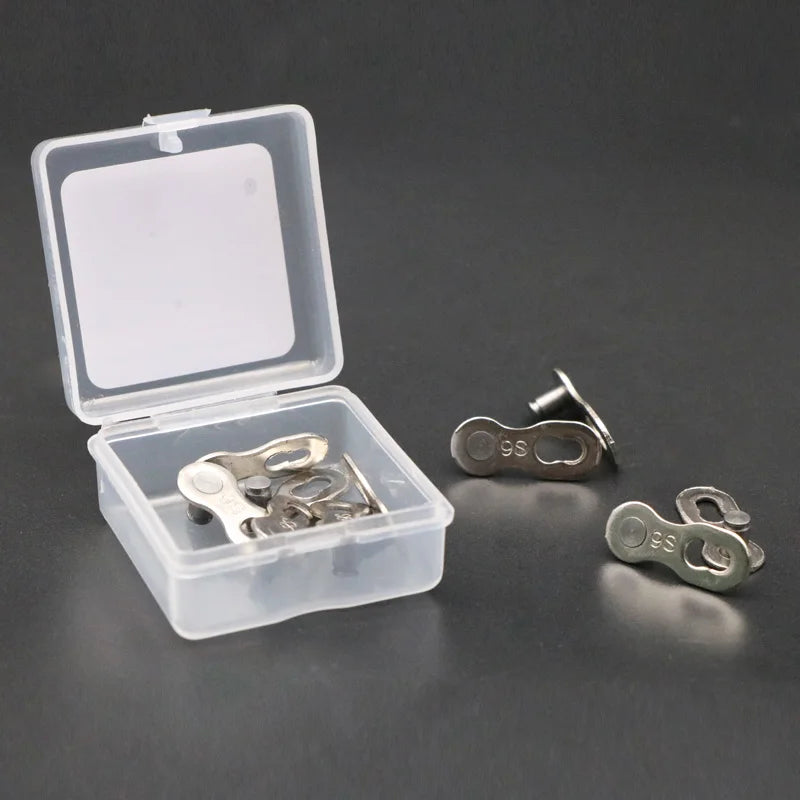 5Pairs Bicycle Chain Connector Cycling Magic Buttons Speed Quick Master Link Mountain Bike Part Joints For 6/7/8/9/10/11 Speed