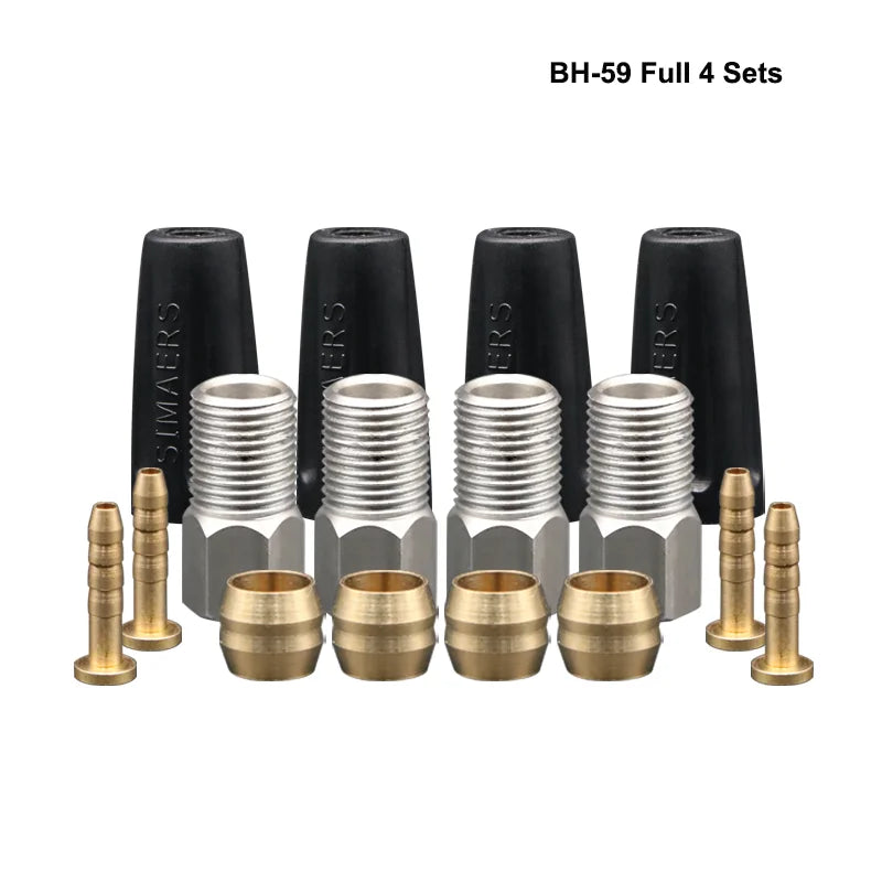 Bicycle Oil Needle Olive Head Suit BH90 /BH59 Tubing Pipe Oil Hydraulic Disc Hose Pressing Ring T Brake Accessories