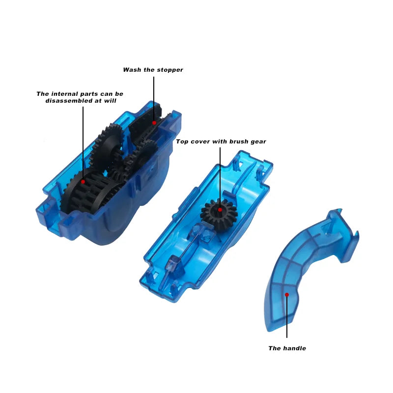 Bike Wash Tool Set Bicycle Cleaning Kit MTB Chain Cleaner Scrubber Brushes Outdoor Riding Cycling Maintenance Tool Accessories