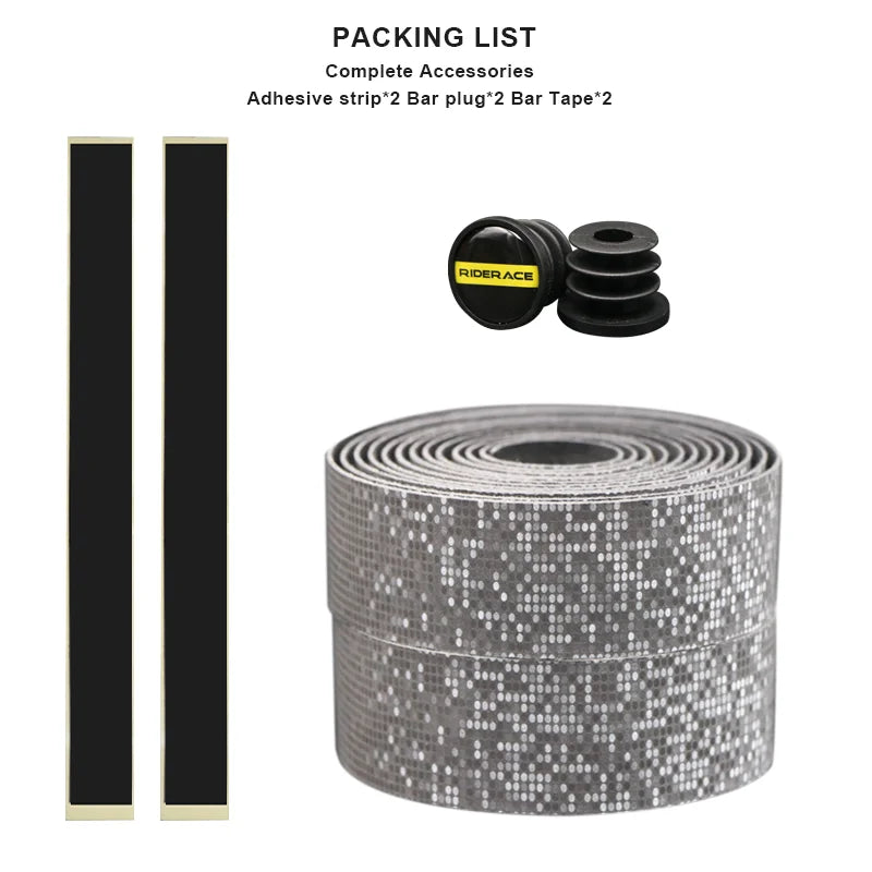 Bike Handlebar Tapes Breathable Anti-slip Shockproof Road Bicycle Handle Bar Tape Straps Racing Fixed Gear Belt Cycling Parts