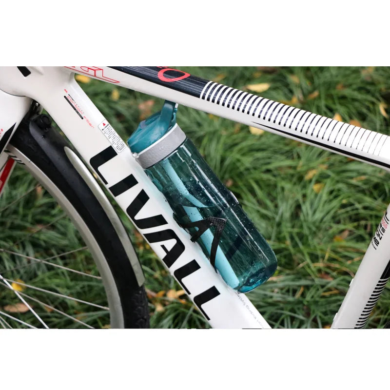 750ml Bicycle Water Bottle Portable Tritan Material Straw BPA Free Durable Outdoor Sports Shaker Fitness MTB Bike Drink Bottles