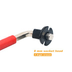 Bike Cassette Removal Tool MTB Mountain Road Bicycle Sprocket Remover Chain Whip Auxiliary Wrench Cycling Repair Accessories