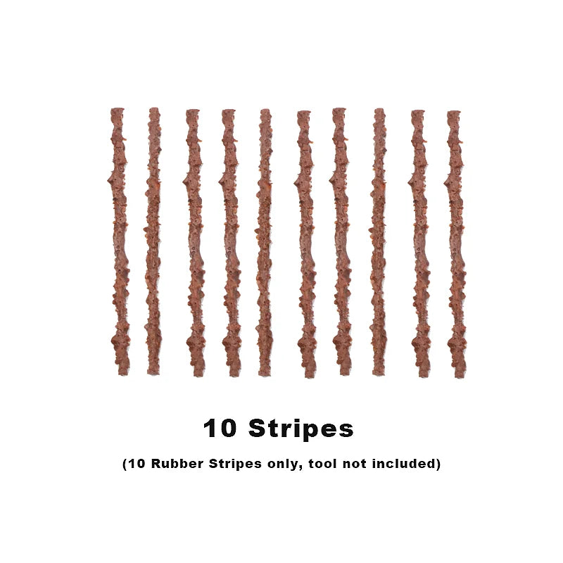 Bicycle Tire Repair Tools Rubber Strip Bike Tyre Drill MTB Road Bike Tubeless Tool Urgent Glue Free Repair Rubber Stripes Set