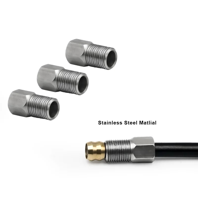 Bicycle Oil Needle Olive Head Suit BH90 /BH59 Tubing Pipe Oil Hydraulic Disc Hose Pressing Ring T Brake Accessories