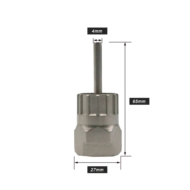 Bicycle Cassette Sprocket Remover 12 Teeth MTB Road Cycling Rear Hub Cog Flywheel Extractor Socket Tools Bike Repair Accessories