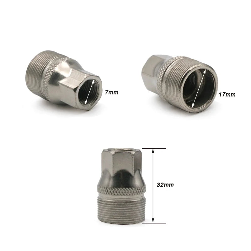 Bicycle Center Shaft Crank Remover Mountain Bike Pedal Cranks Extractor Wheel Puller Bolts Cycling Crankset Repair Accessories