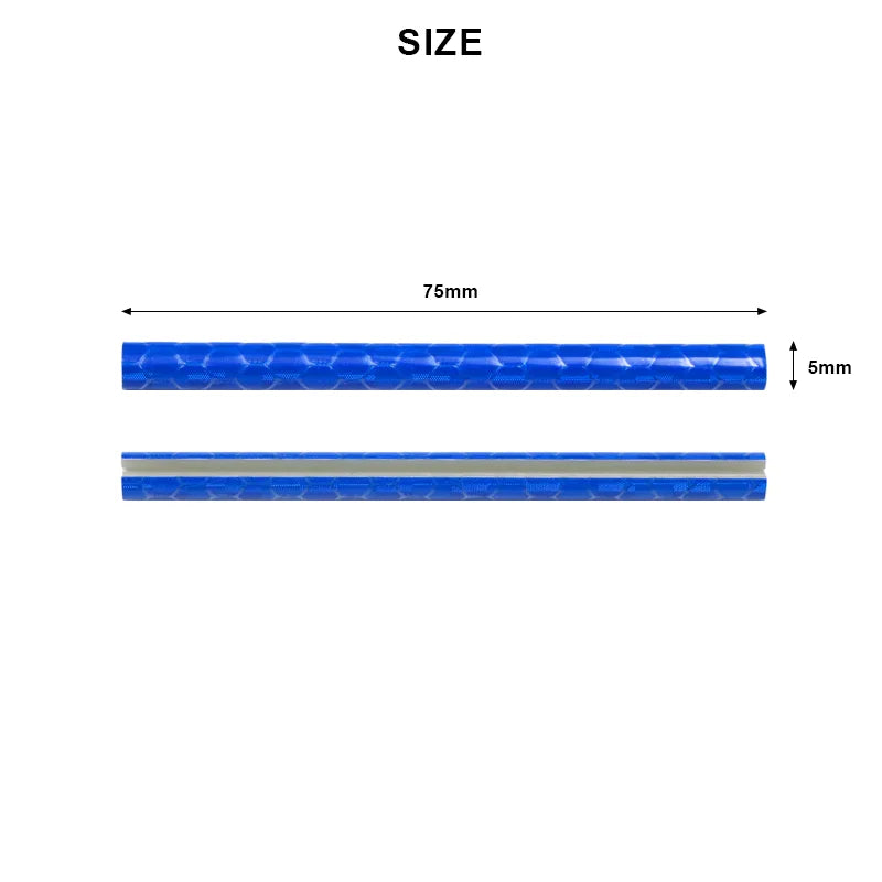 Bicycle Reflective Wheel Rim Spoke Safety Warning Mountain Bike Light Reflector Strip Outdoor Riding Wheel Rim Spoke Accessories