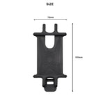 Universal Bicycle Mobile Phone Holder Non-Slip Silicone Material MTB Bike Mobile Phone Navigation Bracket Cycling Accessories