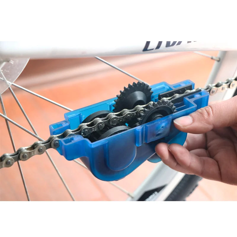 Bike Wash Tool Set Bicycle Cleaning Kit MTB Chain Cleaner Scrubber Brushes Outdoor Riding Cycling Maintenance Tool Accessories