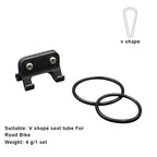 Bike Racing Number Plate Mount Holder MTB Road Bicycle Triathlon Racing Number Plate Mount Holder Cycling Race Cards Bracket