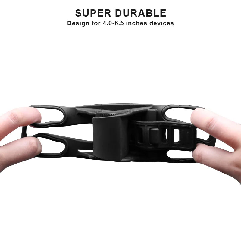 Universal Bicycle Mobile Phone Holder Non-Slip Silicone Material MTB Bike Mobile Phone Navigation Bracket Cycling Accessories