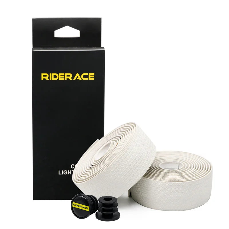 Bike Handlebar Tape PU+EVA Leather Anti-Slip Shockproof Bicycle Handle Bar Wrap Strap Racing Fixed Gear Belt Cycling Accessories