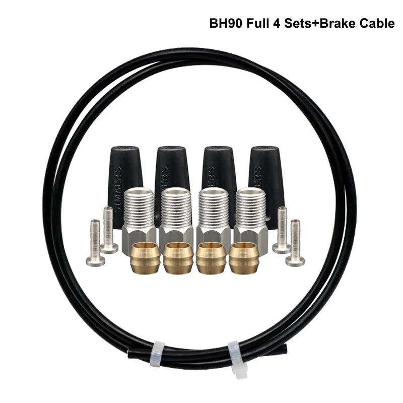 Bicycle Oil Needle Olive Head Suit BH90 /BH59 Tubing Pipe Oil Hydraulic Disc Hose Pressing Ring T Brake Accessories