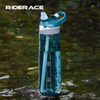 750ml Bicycle Water Bottle Portable Tritan Material Straw BPA Free Durable Outdoor Sports Shaker Fitness MTB Bike Drink Bottles