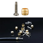 10 Pairs MTB Bike Hydraulic Disc Brake Needle Olive Connect Insert For Olive Shimano BH90 BH59 SRAM Bicycle Brake Hose