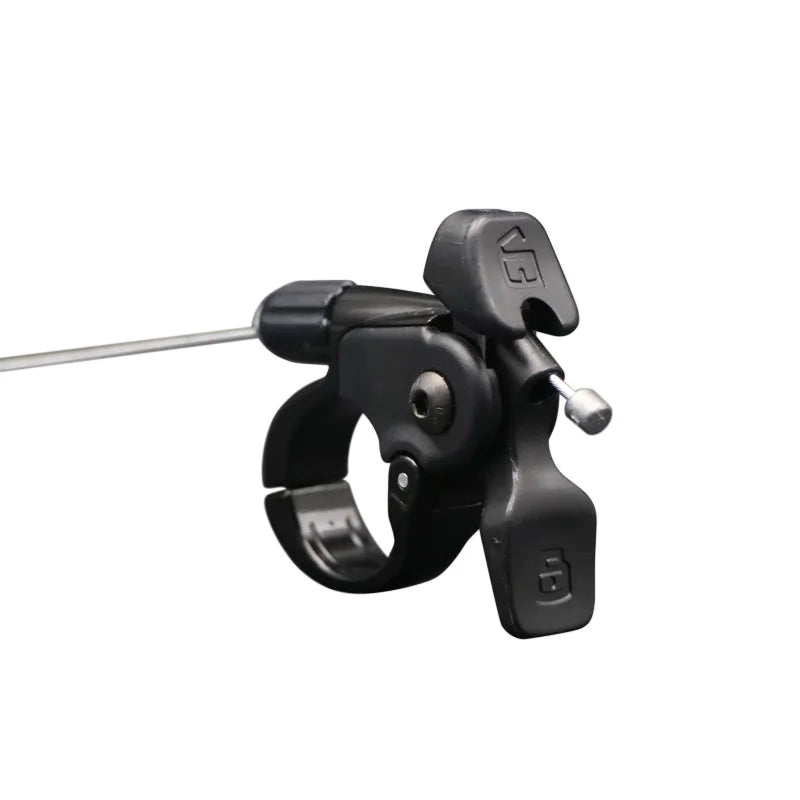 Bicycle Fork Remote Control Lever Switch With Cable Aluminum Alloy Lockout Button MTB Bike Front Fork Wire Controller Switch
