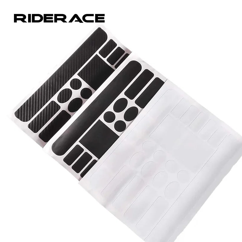 1Pcs Bicycle Frame Stickers Guard MTB Road Bike Front Fork Safety Tape Bike Chain Protector Carbon Frame PVC Accessories