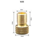 5Pcs Bicycle Tire Transfer Valve Adapter Presta To Schrader Copper Valve Adaptor Wheels Gas Nozzle Tool Cycling Accessories