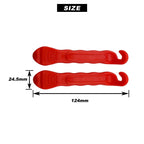 2 Pcs Bicycle Tire Lever Lightweight Portable Tyre Pry Bar Crowbar MTB Bike Wheel Repair Tool Tire Opener Remover Cycling Tools