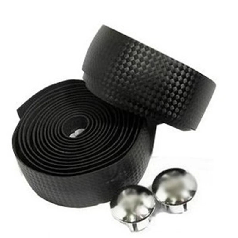 Bicycle Handlebar Tape MTB Road Bike PU Leather Perforated Belt Breathable Cycling Handle Bar Wrap Straps Fixed Gear Belt