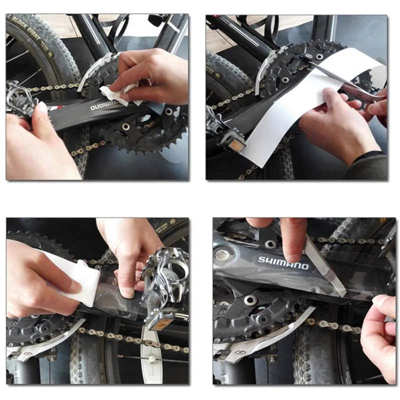 1M Bicycle Frame Protector Clear Tape Film MTB Road Bike Transparent Surface Protection Film Protect Cycling Accessories