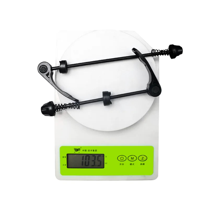 2Pcs Bicycle Wheel Hub Skewers Quick Release Tools Mountain Road Bike Front Rear Aluminium Alloy Front Bolt Lever Axle Tool