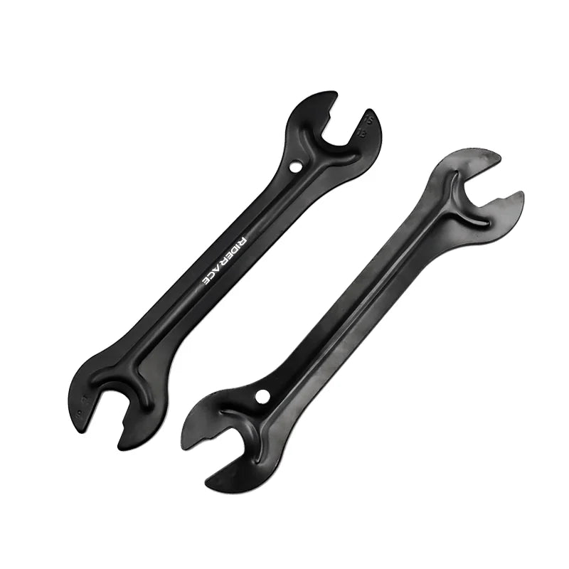 2Pcs Bicycle Head Open End Axle Hub Cone Wrench Spanner Bike Repair Tool Cycling Durable Wrench Accessories 13/15 14/16mm