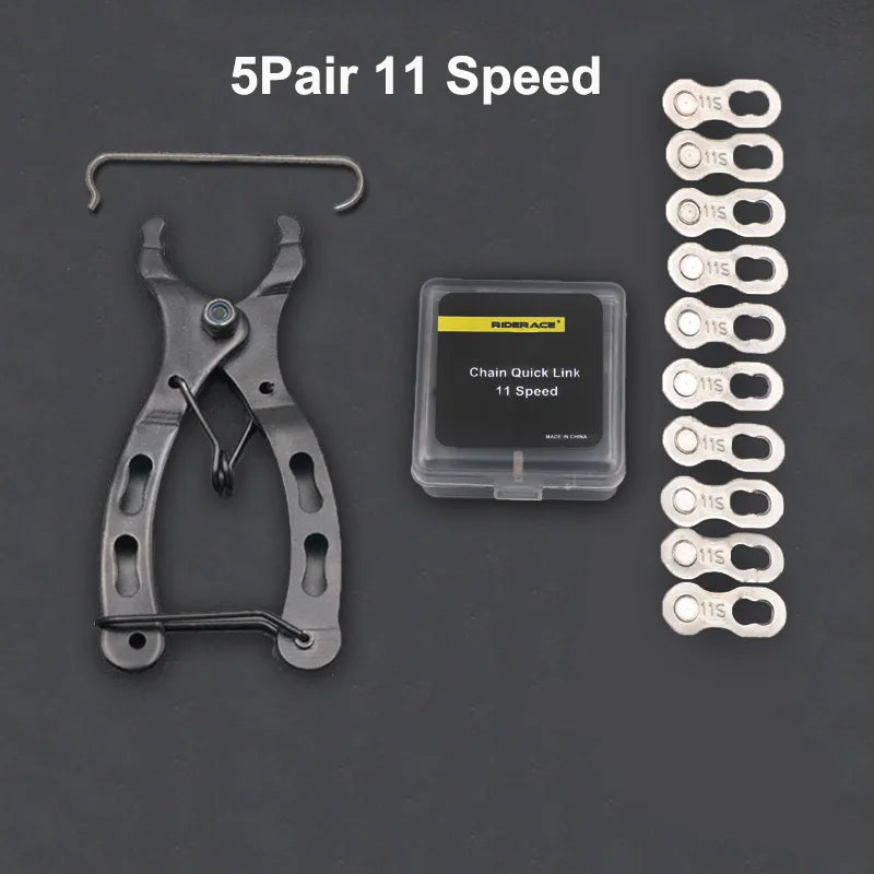 Bicycle Chain Connector Cycling Magic Buttons Speed Quick Master Link MTB Mountain Bike Part Joints For 6/7/8/9/10/11/12 Speed