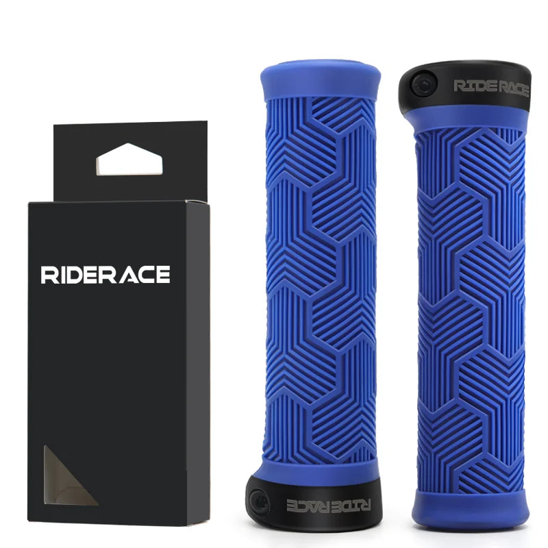 New Bike Handlebar Grips Rubber Bicycle Grip Soft Comfortable MTB Handle Bar Cover Anti Slip Shock-Absorbing Cycling Parts