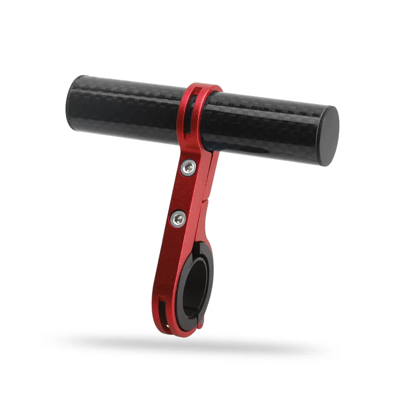 Bicycle Handle Bars Bracket Aluminum Alloys Carbon Fiber Stands Bike Headlight Computers Support Holders Cycling Extend Brackets