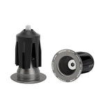 1 Pair Bike Handlebar End Plugs Aluminum Alloy Mountain Road Bicycle Handlebar End Cap Multi-color Cycling Handlebar Accessories