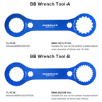 Bicycle DUB BB Bottom Brackets Wrench 44/46mm 16 24 Notch Bike Bottom Bracket Install Repair Tool For Shimano BBR60 MT800 MT9100