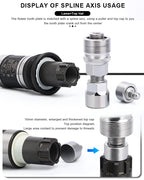 Professional Bicycle Crankset Puller Crank Arm Puller Remover Bike Crank Wheel Extractor Puller Bolt Crankset Pedals Repair Tool