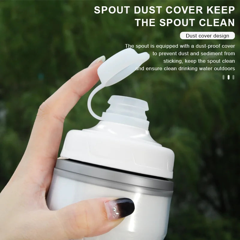 Bicycle Water Bottle 610ML PP5 Plastic For Outdoor Running Climbing Sports Squeeze Mug Bike Water Cup Portable Cycling Equipment