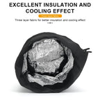 Bicycle Bag Bike Water Bottle Bag Multi-Function Portable Carrier Pouch Insulated Kettle Bag Outdoor Riding Handlebar Bag