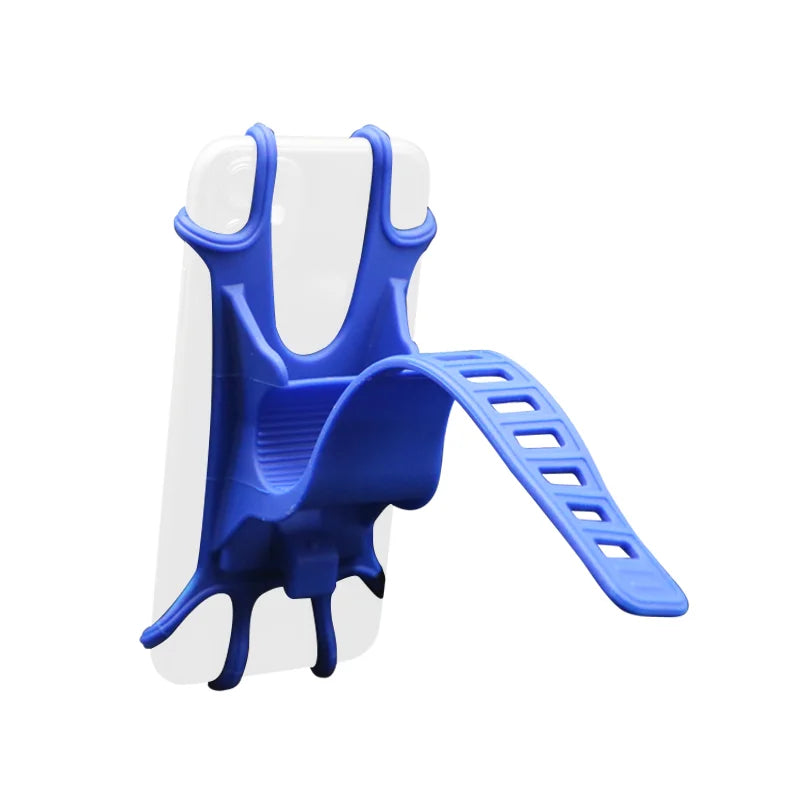 Universal Bicycle Mobile Phone Holder Non-Slip Silicone Material MTB Bike Mobile Phone Navigation Bracket Cycling Accessories