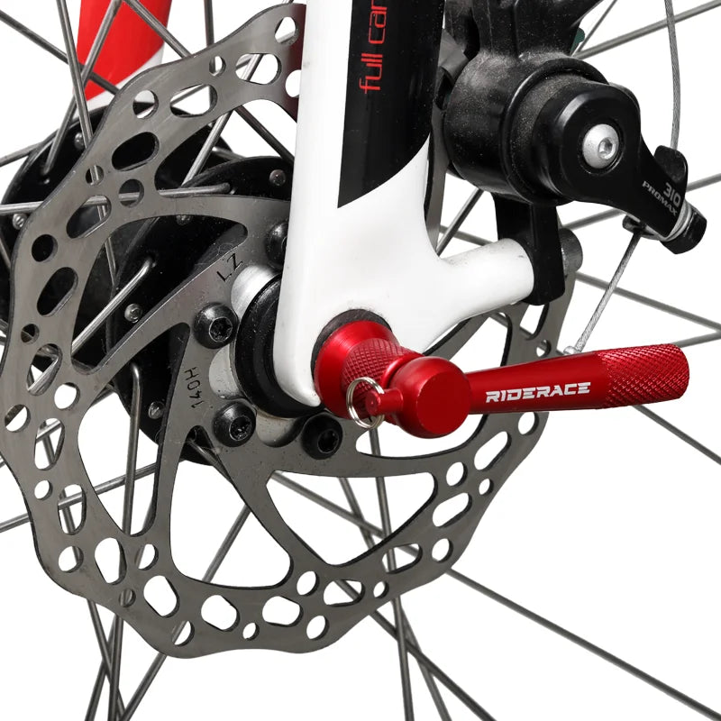 Bicycle Hub Quick Release Skewers Lever Aluminum Alloy Bike QR Wheel Locking Security Anti Theft Skewers Cycling Accessories