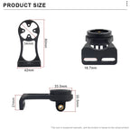 Bicycle Computer Speedometer Holder Nylon Bracket Bike Handlebar Mount For Garmin Bryton Gopro Sports Camera Flashlight Bracket