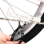 Bicycle Chain Wear Indicator Tool Stainless Steel Road Bike Chains Gauge Measurement Ruler Chain Replacement MTB Repair Tool