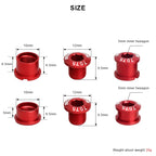 5Pcs Bicycle Chainwheel Screws Double/Single Chainring Bolts Dental Plate 6.5/8.5mm Disc Screws Road Crankset Bolt&Nut Set