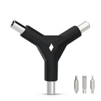 6 In 1 Bike Hex Allen Wrench Y Shape 3 Way Interchangeable Bits Carbon Steel Bicycle Hand Repair Tool Kit T25 PH2 Screwdriver