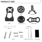Bicycle Computer Speedometer Holder Nylon Bracket Bike Handlebar Mount For Garmin Bryton Gopro Sports Camera Flashlight Bracket