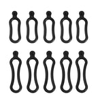 5/10Pcs Bicycle Front Light Torch Fixing Band Bike Light Torch Holder Bungee Stretch Rubber Straps Cycling Handlebar Light Strap