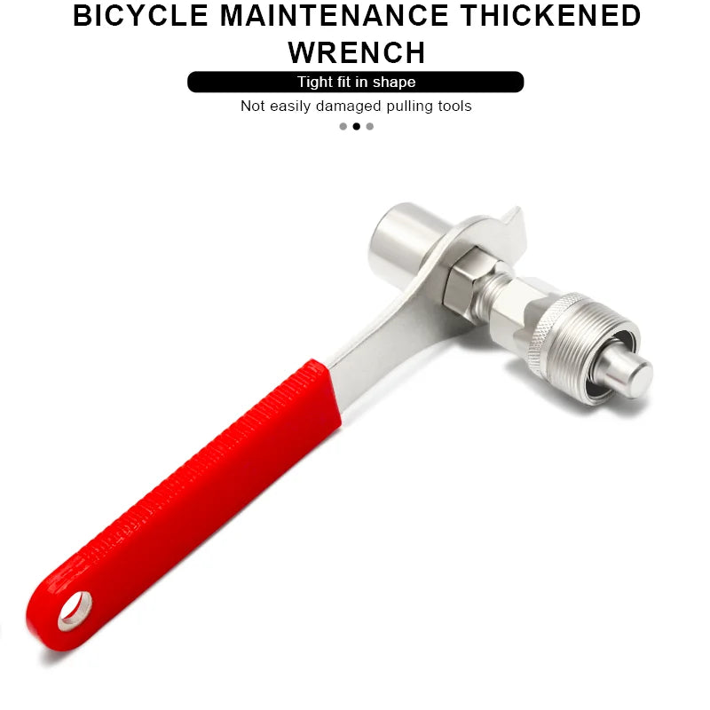 Bicycle Crank Removal Tool Professional Bike Crank Wheel Extractor Puller Multifunction Cycling Crank Puller Pedal Wrench 16mm